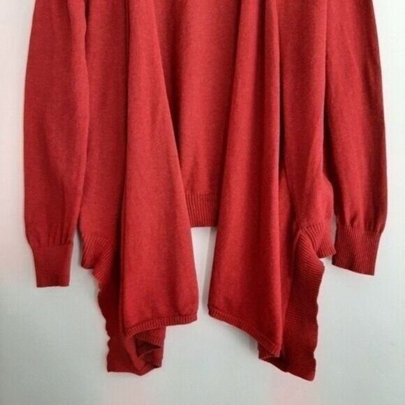 JONES NEW YORK Open Front Waterfall Cardigan Sz M - Picture 4 of 7